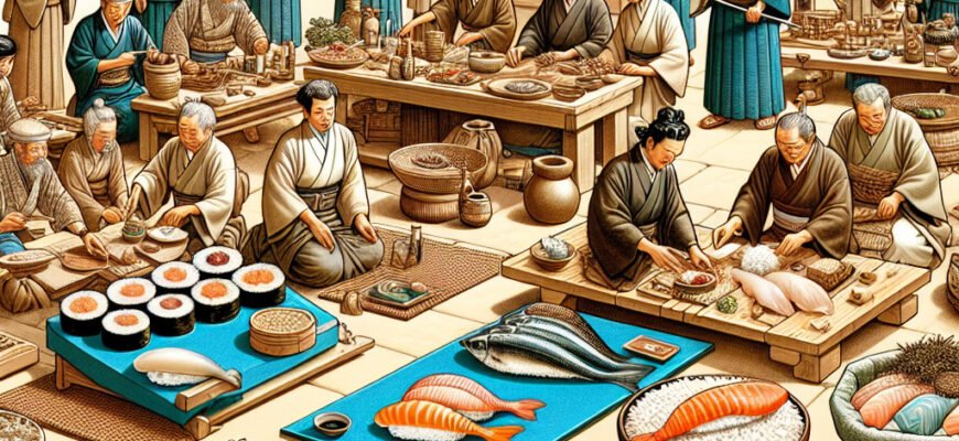 Где придумали суши: история возникновения японского деликатеса