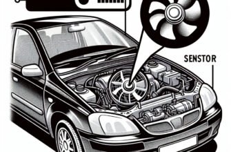 Где расположен датчик включения вентилятора на Сенс 1.3: руководство