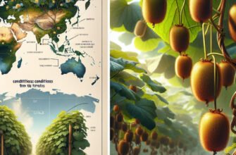 Где растет киви: основные регионы выращивания и условия для роста