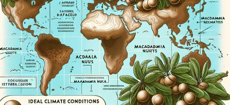 Где растет орех макадамия: основные регионы и условия выращивания