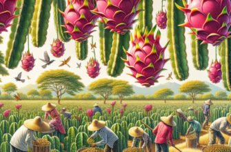 Где растет питахайя: основные регионы выращивания и особенности условий