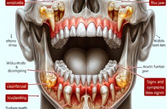 Где растет зуб мудрости: основные места появления и симптомы