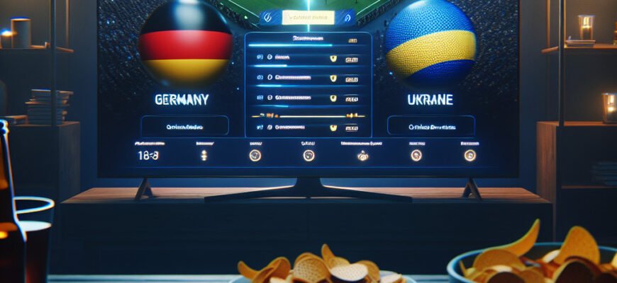 Где смотреть матч Германия-Украина: расписание и трансляции онлайн