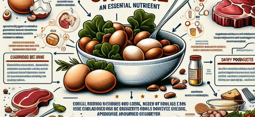 Где содержится холин: источники и польза этого важного нутриента