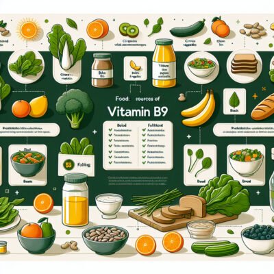 Где содержится витамин В9: продукты, богатые фолиевой кислотой