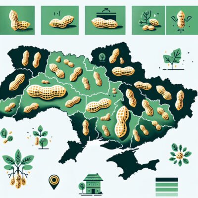 Где в Украине выращивают арахис: основные регионы и особенности