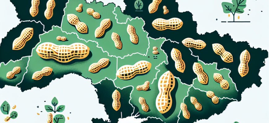Где в Украине выращивают арахис: основные регионы и особенности