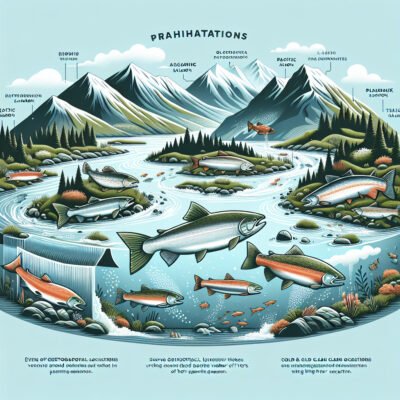 Где водится лосось: основные места обитания популярной рыбы