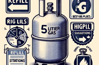 Где заправить газовый баллон 5 литров: лучшие места и советы