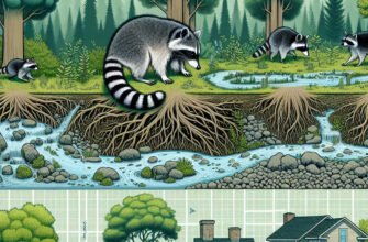 Где живут еноты: основные места обитания и адаптация в природе