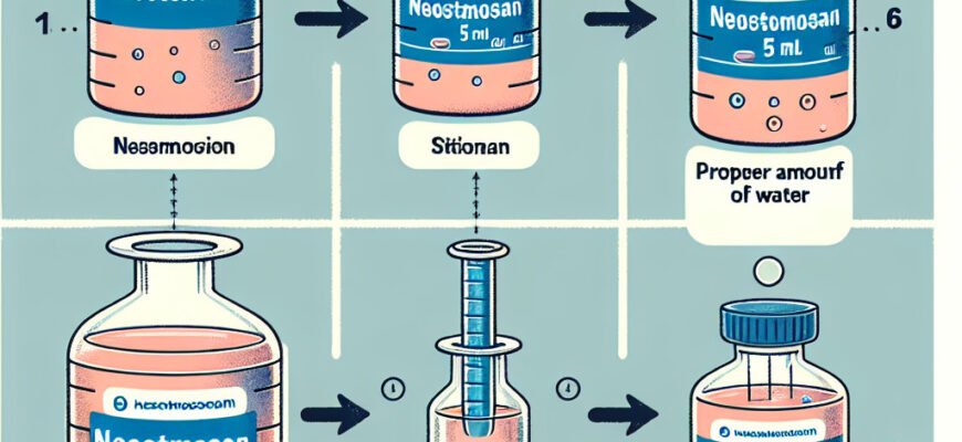 Как правильно развести Неостомазан 5 мл: инструкция и советы