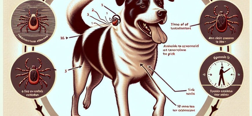Как узнать, сколько времени клещ находится на собаке: советы экспертов