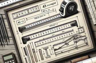 Какой размер в сантиметрах у диагонали 43 дюйма: подробности и советы