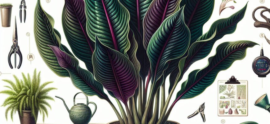 Калатея Руфібарба: Особливості Догляду за Екзотичною Рослиною Калатея Руфібарба: Особливості Догляду за Екзотичною Рослиною