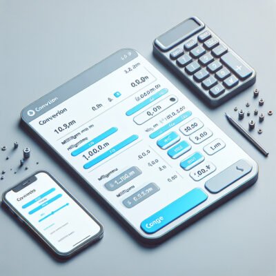 Калькулятор: Как перевести 1 мг в мл? Удобный инструмент онлайн