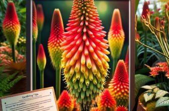 Кніфофія: секрети догляду для пишного цвітіння у вашому саду