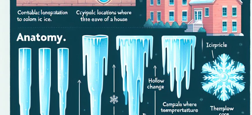 Коли і чому утворюються бурульки: основні причини та особливості