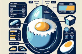 Количество калорий в одном вареном яйце: полное руководство