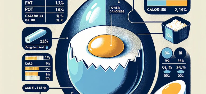Количество калорий в одном вареном яйце: полное руководство