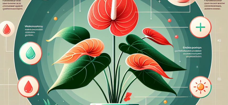 Комплексний догляд за антуріумом в домашніх умовах: поради й секрети