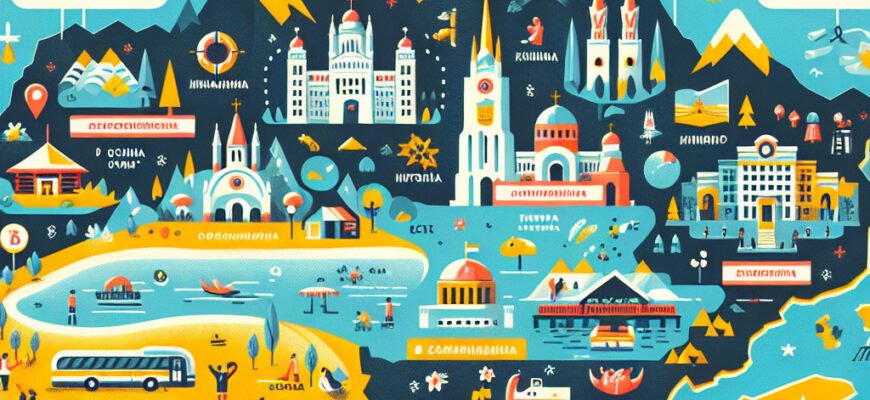 Лучшие места для летнего отдыха в Украине: куда поехать в 2024 году