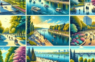 Лучшие места для прогулок в Днепре: парки, набережные, скверы