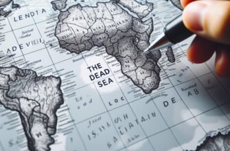 Мертвое море: Где находится уникальный водоем на карте мира?
