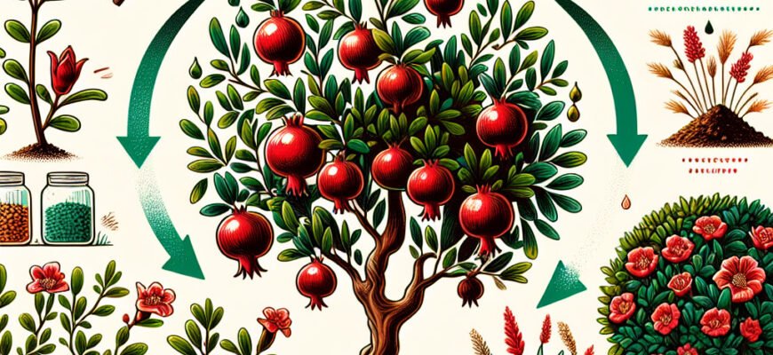 На чому та в яких умовах зростає гранат: повний гід для садівників