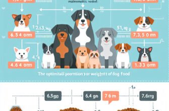 Оптимальная порция корма для собаки: как рассчитать по весу?