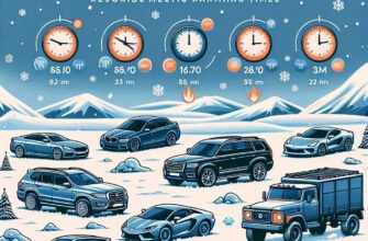 Оптимальное время прогрева автомобиля: сколько нужно прогревать машину?