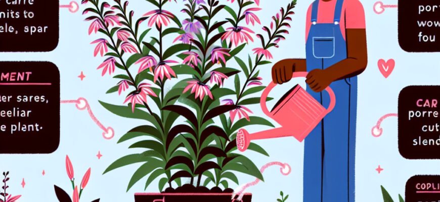 Оптимальний догляд за багаторічною лобелією: поради та рекомендації