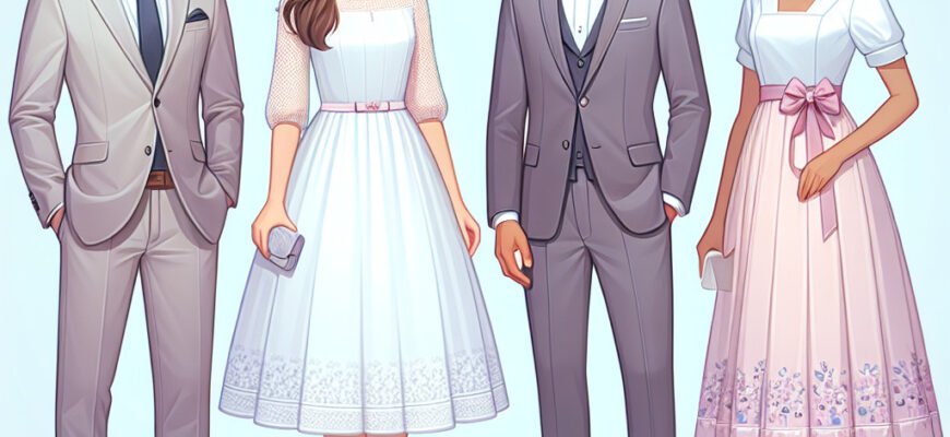 Оптимальний вибір одягу для хрестин: поради для гостей і батьків