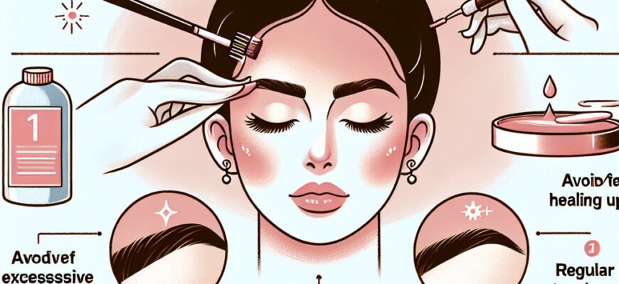 Перманентний макіяж брів: рекомендації по догляду для тривалого ефекту