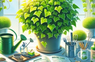 Плющ кімнатний: ефективний догляд та поради для здорового зростання
