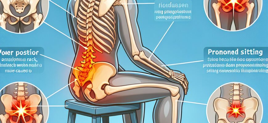 Почему болит копчик при сидении: основные причины и решения Почему болит копчик при сидении: основные причины и решения