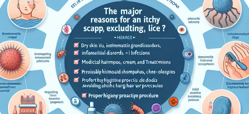 Почему чешется голова: основные причины кроме вшей и их лечение