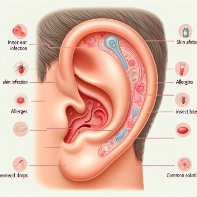 Почему чешется ухо внутри: основные причины и способы решения