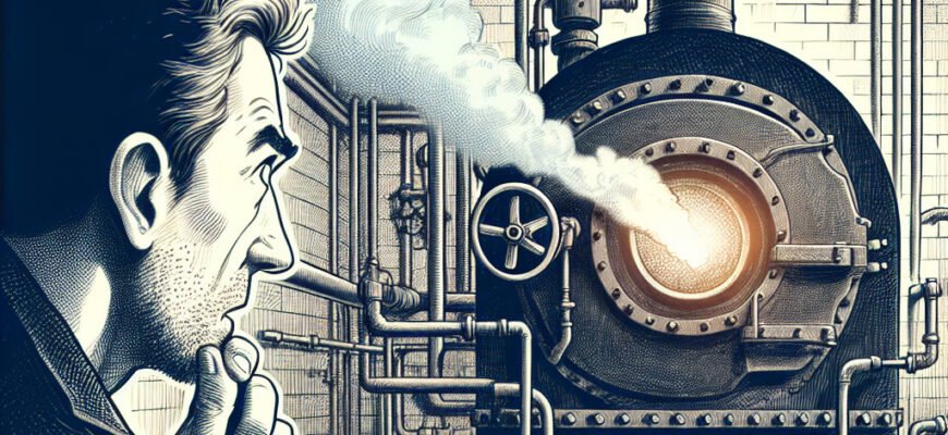 Почему дымит котел при открытии дверцы: основные причины проблемы