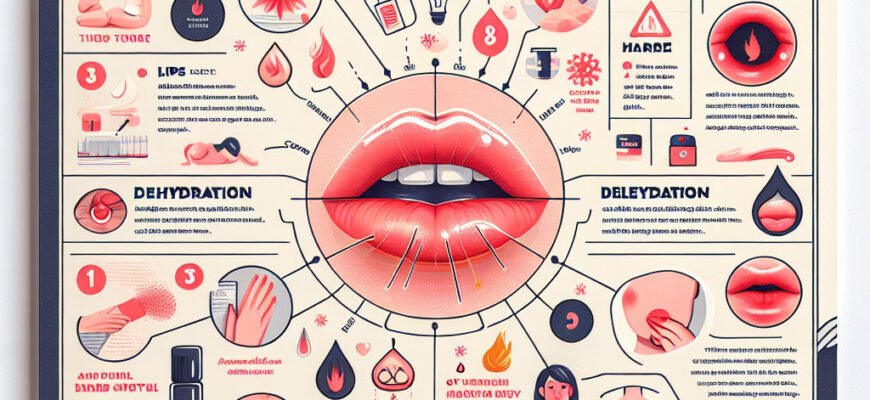 Почему губы красные и жгут: главные причины и советы по уходу
