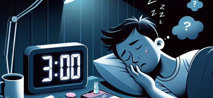 Почему я просыпаюсь в 3 часа ночи: причины и советы для сна