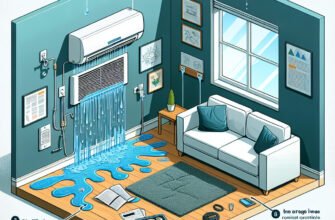 Почему капает кондиционер внутри дома: основные причины и решения