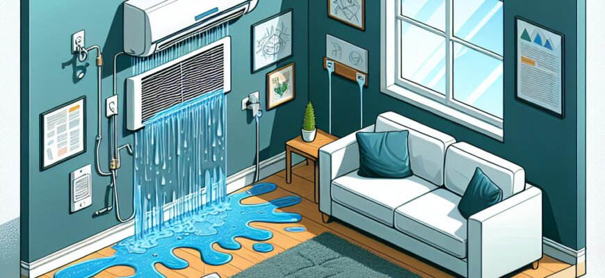 Почему капает кондиционер внутри дома: основные причины и решения