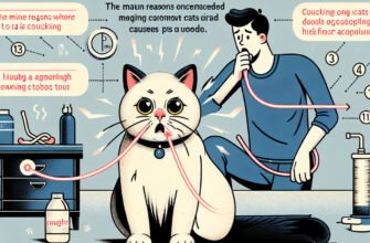 Почему кошка кашляет: основные причины и что делать владельцу