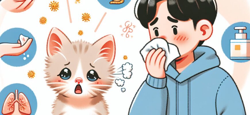 Почему котенок чихает: основные причины и что делать владельцу