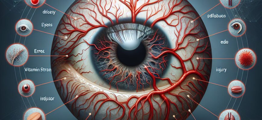 Почему лопаются сосуды в глазу: основные причины и способы решения