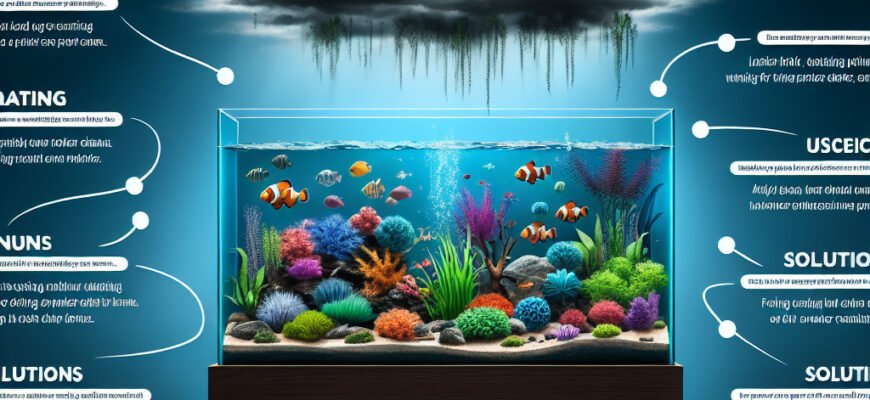 Почему мутнеет вода в аквариуме: основные причины и решения проблемы