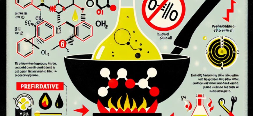 Почему не рекомендуется жарить на оливковом масле extra virgin?