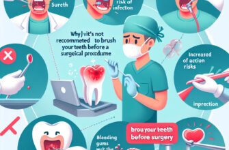 Почему не стоит чистить зубы перед операцией: важные причины и риски