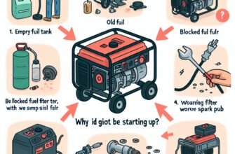 Почему не заводится генератор: основные причины и решения проблемы