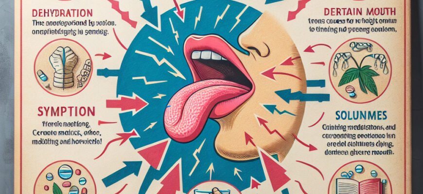 Почему немеет язык и появляется сухость во рту: возможные причины и способы решения Почему немеет язык и появляется сухость во рту: возможные причины и способы решения